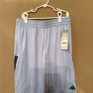 NWT Adidas BoysAthletic Light Blue Shorts, Size XL